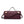 Wave Flap Crossgrain Leather Clutch Handbag