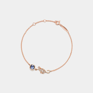 Cat Custom Photo Projection Charm Bracelet