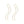 Minimalist Wave Long Drop Threader Earrings
