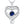 Custom Birthstone Double Heart Charm Necklace