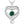 Custom Birthstone Double Heart Charm Necklace