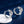 Moissanite Graduated Cluster Hoop Earrings
