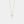 Round-Cut Moissanite Cross Charm Necklace