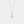 Tiny Small Initial Letter Pendant Necklace
