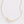 Dainty CZ Opal Asymmetric Ball Chain Necklace