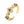 CZ Four Leaf Clover Adjustable Statement Ring