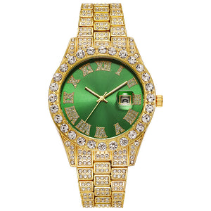 Sunray Dial 40 mm Round Bracelet Watch
