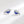 Whimsical Bluebird Enamel Stud Earrings