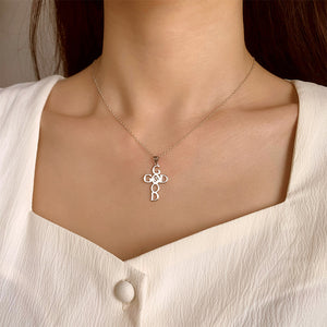 God Is Good Cross Pendant Necklace