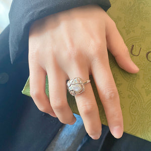 Hand-Selected Baroque Pearl Statement Ring