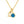Custom Zodiac Birthstone Pendant Necklace