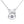 Dancing CZ Bunny Rabbit Bow Knot Necklace