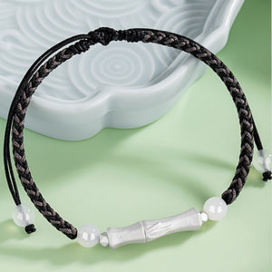 Bamboo Joint Matching Couple Rope Bracelet