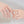 Luminous Flower Wave Couple Matching Ring