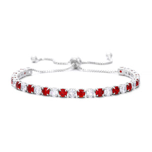 Classic CZ Crystal Eternity Tennis Bracelet