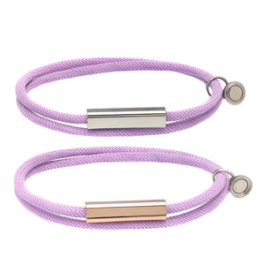 Individuell gestaltetes magnetisches Partner-Seilarmband