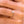Dainty Oval CZ Gold Stacking Bypass Ring
