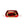 Metallic Curved Oval Hard Shell Clutch Bag