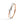 Dainty Two Tone Interlocking CZ Pavé Band Ring