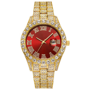 Sunray Dial 40 mm Round Bracelet Watch