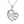 Dainty Silver Mom Heart Charm Necklace