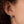 Moissanite Twisted Huggie Hoop Earrings