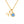 Custom Zodiac Birthstone Pendant Necklace