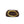 Metallic Curved Oval Hard Shell Clutch Bag
