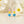 Rainbow Heart Gradient Crystal Drop Earrings
