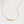 Dainty CZ Opal Asymmetric Ball Chain Necklace