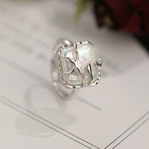 Hand-Selected Baroque Pearl Statement Ring