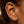 Sapphire CZ Evil Eye Drop Back Stud Earrings