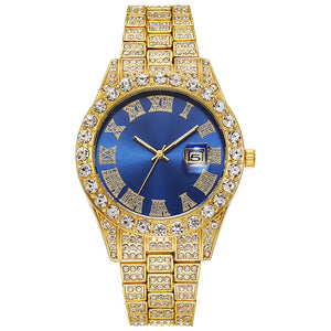Sunray Dial 40 mm Round Bracelet Watch