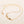 Asymmetric Wave Ribbon Pearl Lariat Necklace
