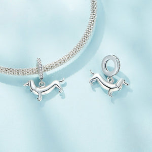 Dachshund Dog Necklace Bracelet Charm