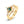 Kite-Cut Moss Agate Crystal Crown Ring Set