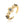 CZ Four Leaf Clover Adjustable Statement Ring