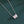 Pink Cylinder Barrel Pavé CZ Charm Necklace