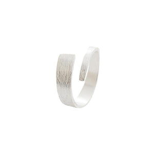 Modern Simple Brushed Texture Wrap Ring