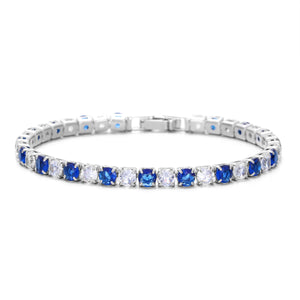 Classic CZ Crystal Eternity Tennis Bracelet