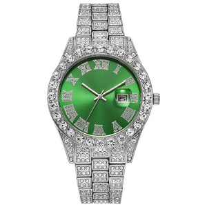 Sunray Dial 40 mm Round Bracelet Watch