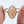 Vintage White Enamel Filigree Halo Band Ring