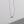 Minimalist Pebble CZ Solitaire Charm Necklace