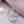 Dainty Silver Mom Heart Charm Necklace