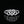 Infinity Mobius Heart Pavé CZ Promise Ring