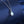 Teardrop Opalescent CZ Drop Charm Necklace
