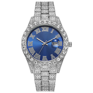 Sunray Dial 40 mm Round Bracelet Watch