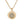 Pavé CZ Circular Medallion Pendant Necklace