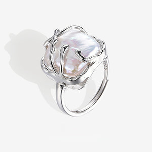 Hand-Selected Baroque Pearl Statement Ring