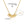 Dainty CZ Letter Charm Layering Necklace